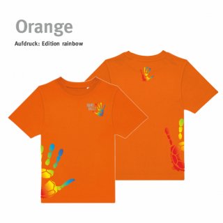 T-Shirt Handball!-Collection Kids orange 152/158 rainbow