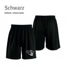 Short Handball!-Collection Unisex black S schwarz/weiss
