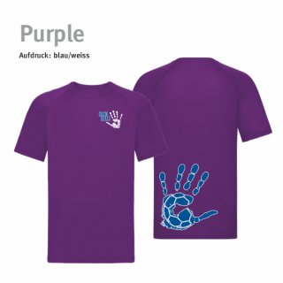Trikot Handball!-Collection Unisex purple XS blau/weiss