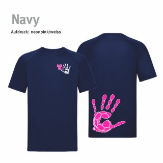 Trikot Handball!-Collection Unisex navy 3XL neonpink/weiss