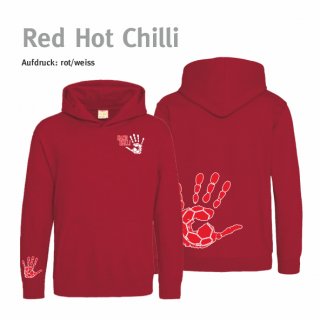 Hoodie Handball!-Collection Minis red hot chilli