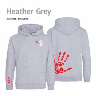 Hoodie Handball!-Collection Minis heather grey