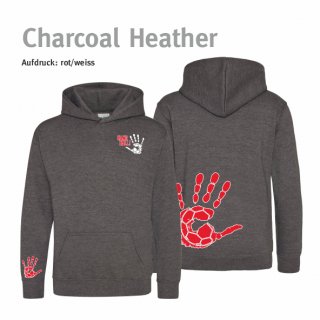 Hoodie Handball!-Collection Minis charcoal heather