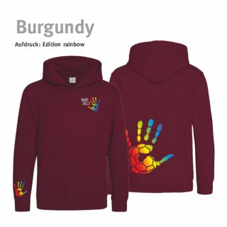 Hoodie Handball!-Collection Minis burgundy