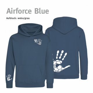 Hoodie Handball!-Collection Minis airforce blue