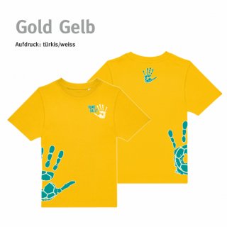 T-Shirt Handball!-Collection Minis gold gelb