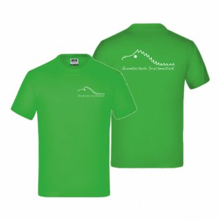 GS Drachenstark Edemissen T-Shirt Kids lime green 158/164 (Kinder 2XL) ohne Zusatzaufdruck