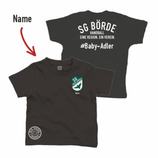 SG Brde #Baby-Adler Baby T-Shirt black 18-24 Monate (86/93cm) inkl. Name