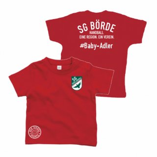 SG Brde #Baby-Adler Baby T-Shirt red 0-3 Monate (53/60cm) ohne Zusatzaufdruck