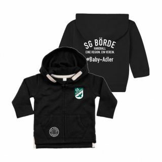 SG Brde #Baby-Adler Baby Hoodiejacke black 18-24 Monate (86/93cm) ohne Zusatzaufdruck