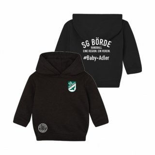 SG Brde #Baby-Adler Baby Hoodie black 6-12 Monate (66/76cm) ohne Zusatzaufdruck
