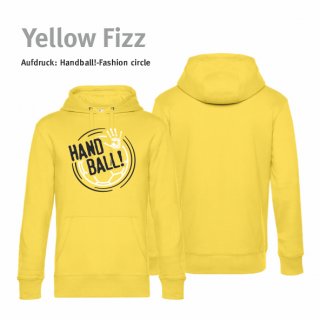 Hoodie Handball!-Fashion circle Unisex 3XL Yellow Fizz