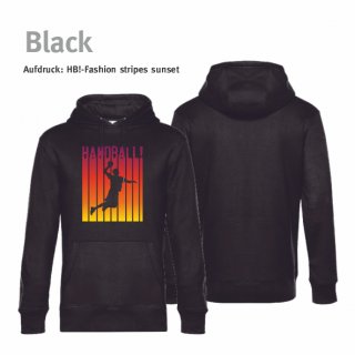 Handball!-Fashion stripes Hoodie Unisex black