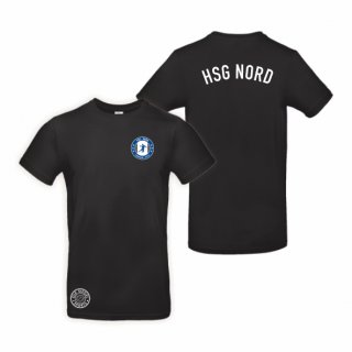 HSG Nord Basic T-Shirt Unisex schwarz XL ohne Zusatzaufdruck