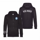 HSG Nord Basic Hoodie-Jacke Lady black 3XL ohne...