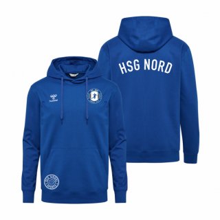 HSG Nord HMLGO 2.0 Cotton Hoodie Kids true blue 116 ohne Zusatzaufdruck