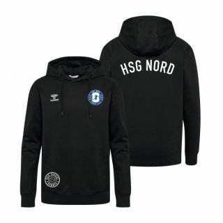 HSG Nord HMLGO 2.0 Cotton Hoodie Kids black 116 ohne Zusatzaufdruck