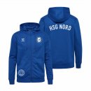 HSG Nord HMLGO 2.0 Cotton Zip Hoodie Kids true blue