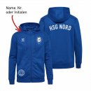 HSG Nord HMLGO 2.0 Cotton Zip Hoodie Unisex true blue XL...