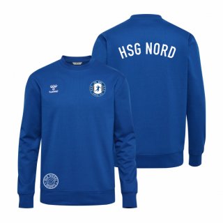 HSG Nord HMLGO 2.0 Cotton Sweatshirt Unisex true blue