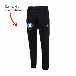 HSG Nord HMLGO 2.0 Cotton Sweatpants Lady black mit Vereinslogo 2XL inkl. Name oder Initialen oder Nr.