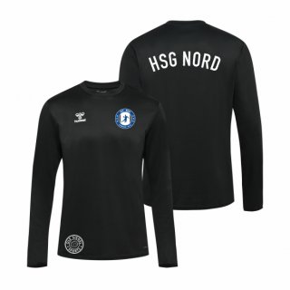 HSG Nord hmlESSENTIAL Poly Sweatshirt Kids black 104 ohne Zusatzaufdruck