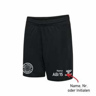 HSG Nord hmlESSENTIAL Poly Shorts Kids black 164 inkl. Name oder Initialen oder Nr.