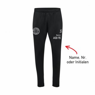 HSG Nord hmlESSENTIAL Poly Training Pants Kids black 164 inkl. Name oder Initialen oder Nr.