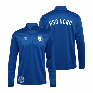 HSG Nord hmlESSENTIAL Poly Half Zip Sweat Kids true blue 116 ohne Zusatzaufdruck