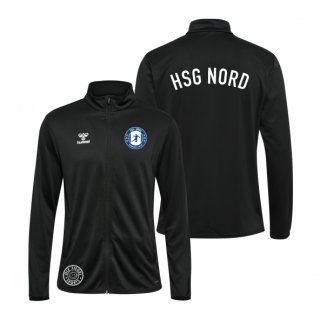 HSG Nord hmlESSENTIAL Poly Track Jacket Kids black 104 ohne Zusatzaufdruck