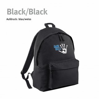 Rucksack Handball!-Collection black/black blau/weiss