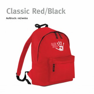 Rucksack Handball!-Collection classic red/black