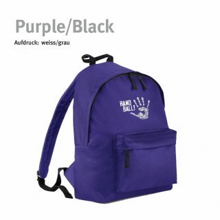 Rucksack Handball!-Collection purple/black