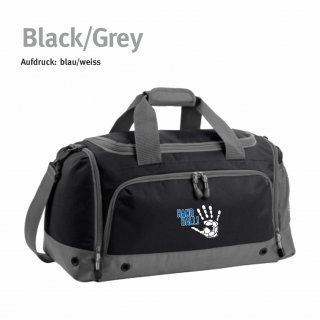 Sporttasche Handball!-Collection black/grey blau/weiss