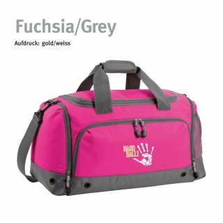 Sporttasche Handball!-Collection fuchsia/grey