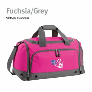 Sporttasche Handball!-Collection fuchsia/grey blau/weiss