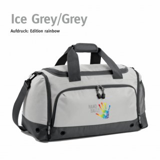 Sporttasche Handball!-Collection ice grey/grey rainbow