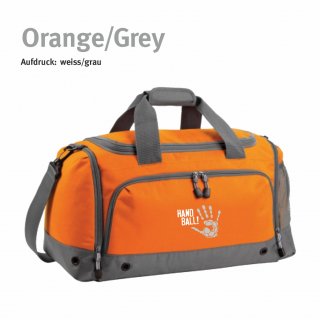 Sporttasche Handball!-Collection orange/grey