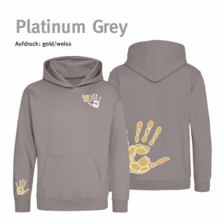 Hoodie Handball!-Collection Kids platinum grey
