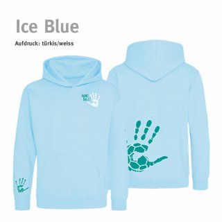 Hoodie Handball!-Collection Minis ice blue