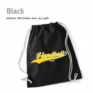 Handball!-Fashion since 1917 Turnbeutel black