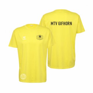 MTV Gifhorn HMLGO 2.0 Cotton T-Shirt S/S Unisex blazing yellow