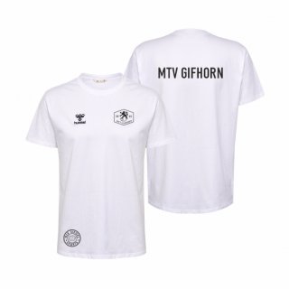 MTV Gifhorn HMLGO 2.0 Cotton T-Shirt S/S Unisex white L ohne Zusatzaufdruck