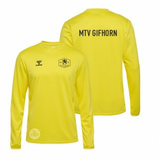 MTV Gifhorn hmlESSENTIAL Poly Sweatshirt Unisex blazing yellow