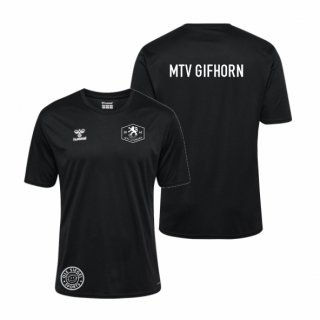 MTV Gifhorn hmlESSENTIAL Poly Jersey S/S Unisex black L ohne Zusatzaufdruck