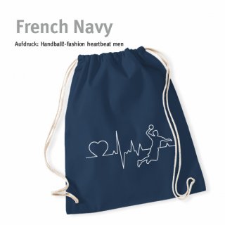 Handball!-Fashion heartbeat men Turnbeutel