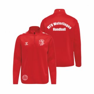   MTV Weferlingen hmlCORE XK Poly Half Zip Sweat Kids...