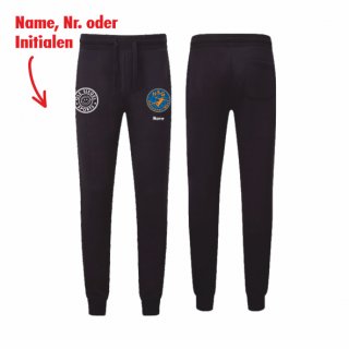HSG Hannover-West Basic Sweatpant Kids schwarz 12 Jahre (142/152) inkl. Initialen oder Nr. oder Name