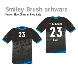 NOSI Ole Siegel Sports Smiley Brush Schwarz Basic Trikot