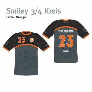 NOSI Ole Siegel Sports Smiley 3/4 Kreis Basic Trikot